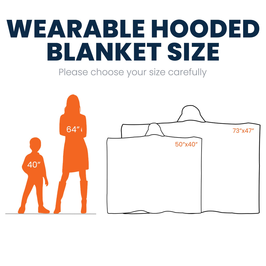 Custom Name & Photo Baseball Mom - Personalized Photo Wearable Blanket Hoodie